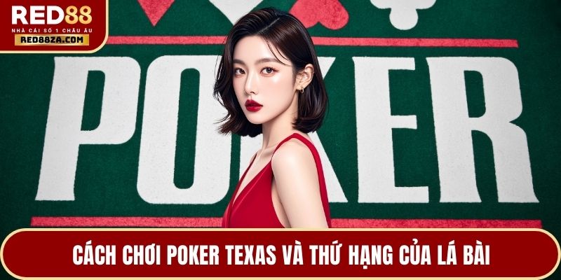 Cách chơi poker Texas và thứ hạng của lá bài